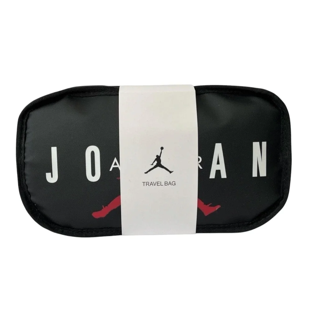 Jordan Travel Bag Black Jumpman Zip Organizer Pouch NWT
